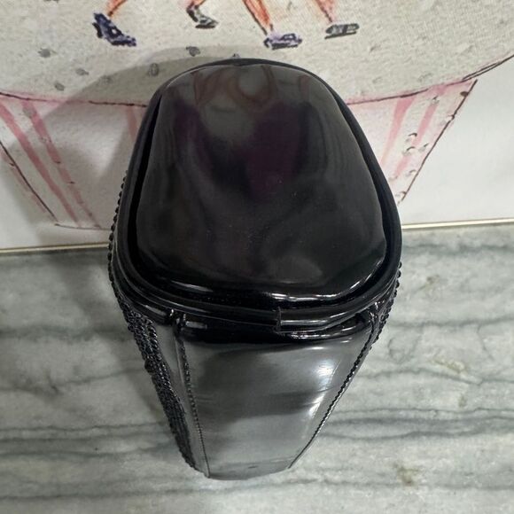 Steve Madden Rhinestone Makeup Bag - Picture 6 of 8